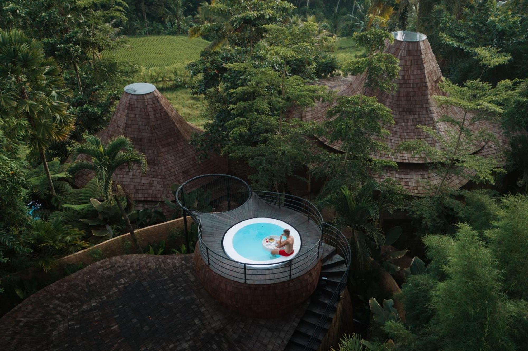 Eco Six Bali Hotel Tampaksiring Exterior foto